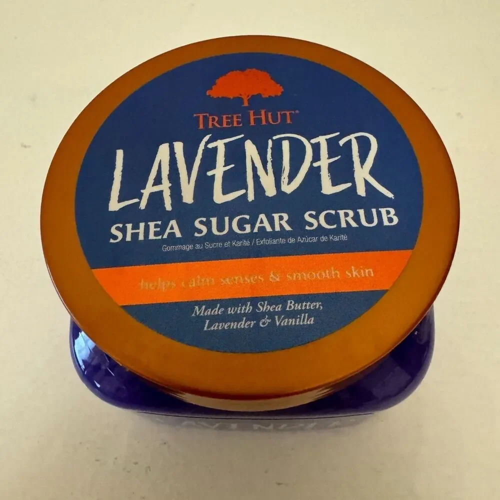 Tree Hut Body Scrub Lavender Shea Butter Lavender & Vanilla 18 Oz